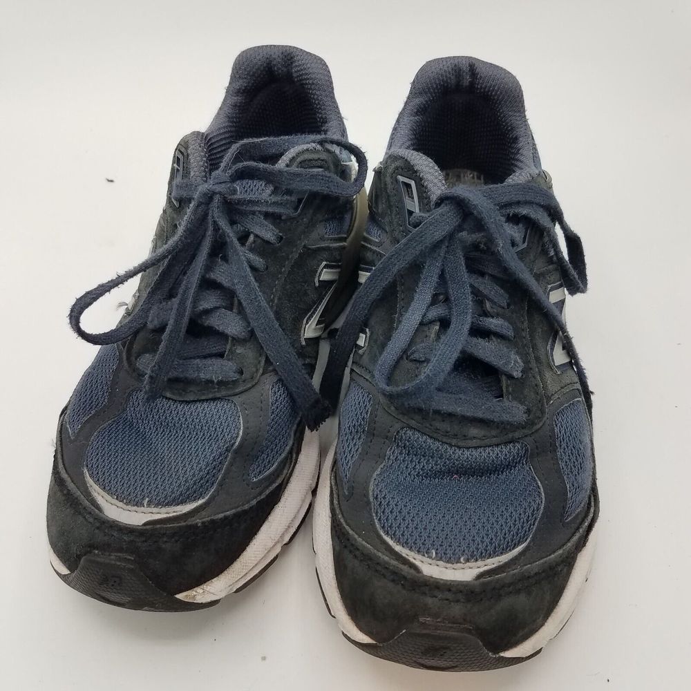 New Balance 990v5 Made In USA Women's 6 Running Shoes Navy W990NV5 NO INSOLES